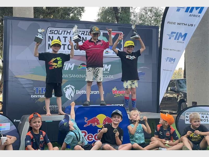 Luan Jordaan, marks his footprints in the first season of MX Racer ...