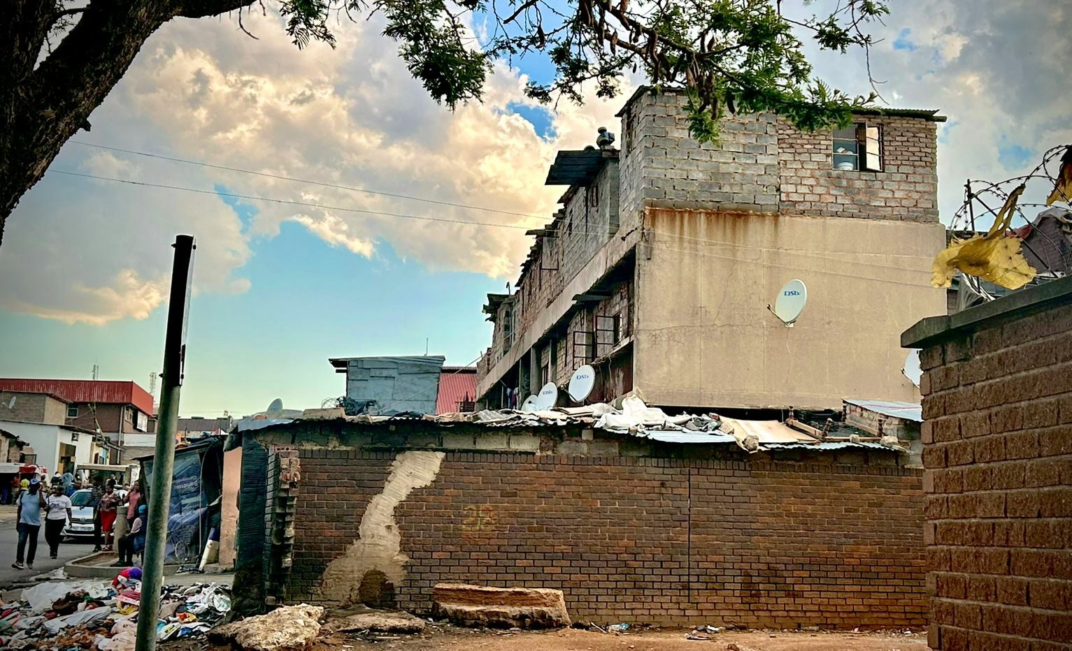 City reveals intention to demolish building housing informal settlement in Alexandra