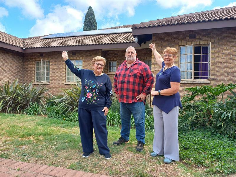 Solar panels brings light at Abraham Kriel Children’s Home Benoni