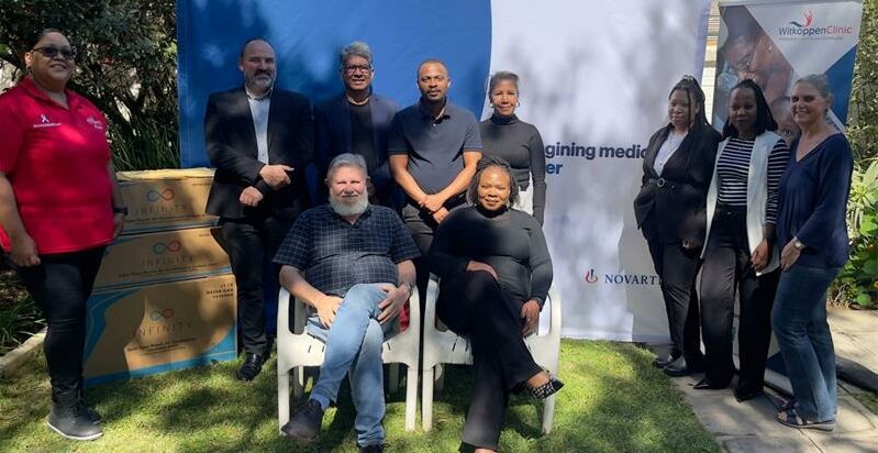 Witkoppen Clinic sees efficiency gains after Novartis donation of medical equipment