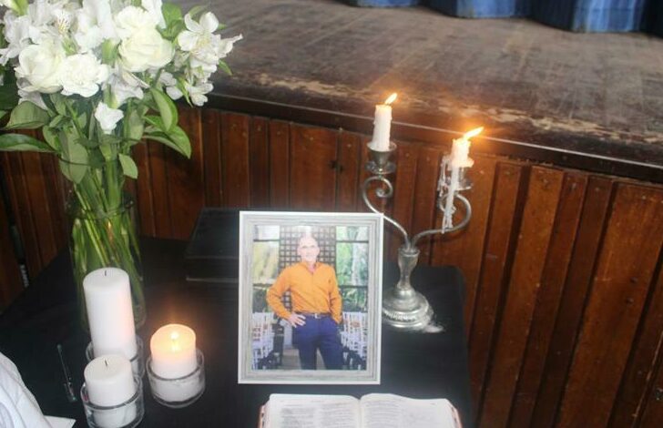 Hoërskool Birchleigh holds a memorial service for slain teacher