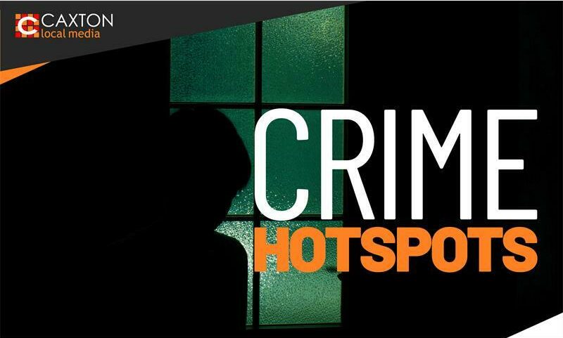 Police warn of hotspots as crime spikes
