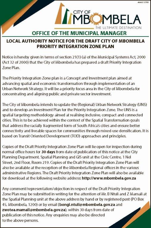 local-authority-notice-for-the-draft-city-of-mbombela-priority