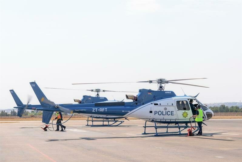 South African Police Services receive choppers to bolster response