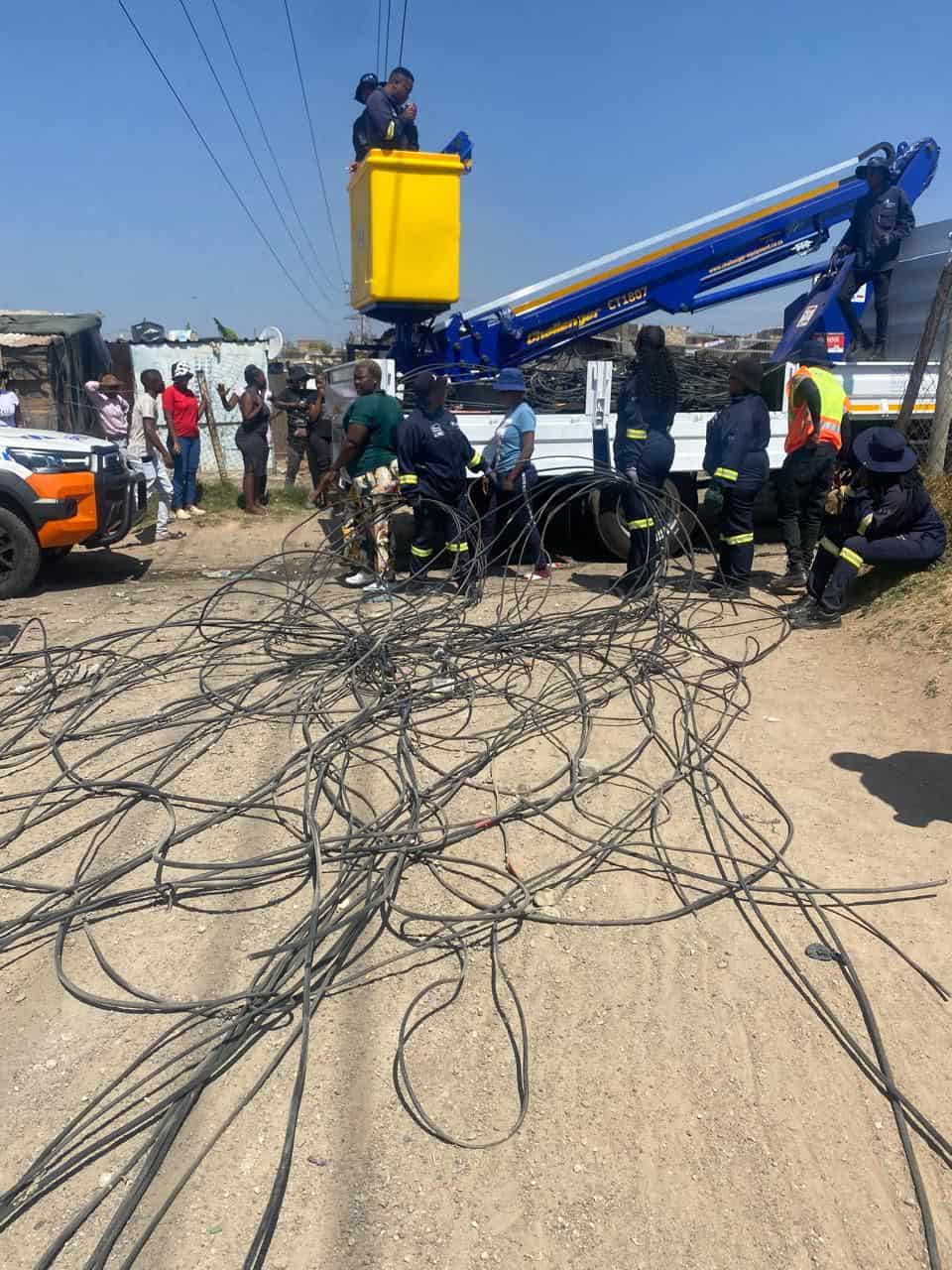 City Power seizes 2 000kg of stolen cables during operation in Rabie ...