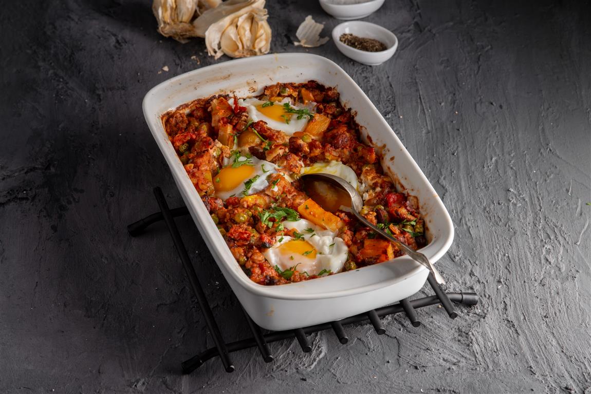 What’s for dinner? Sweet potato and mince bake topped with egg Network News