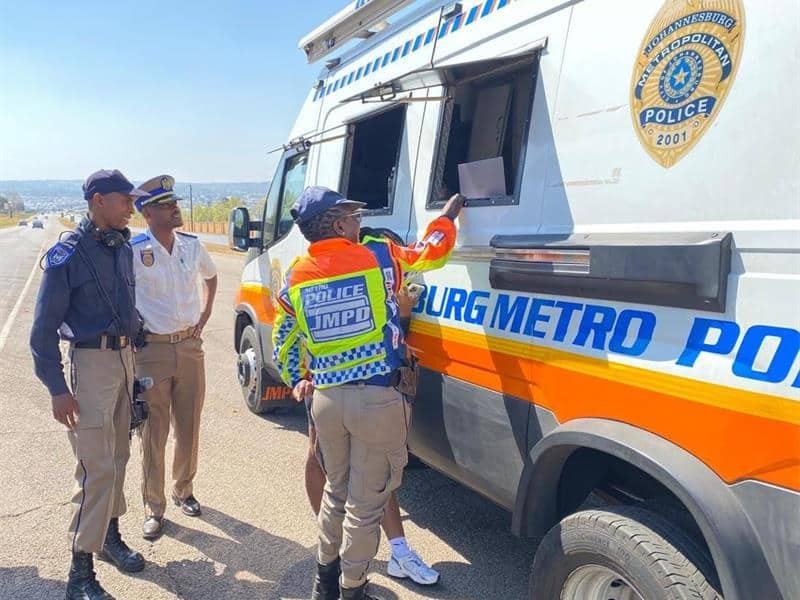 The JMPD is taking action by increasing roadblocks across Johannesburg