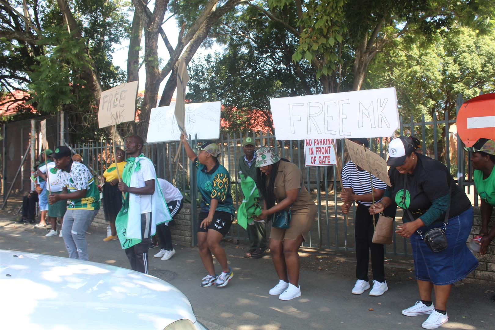 Local MK members take to the streets | Northern Natal News