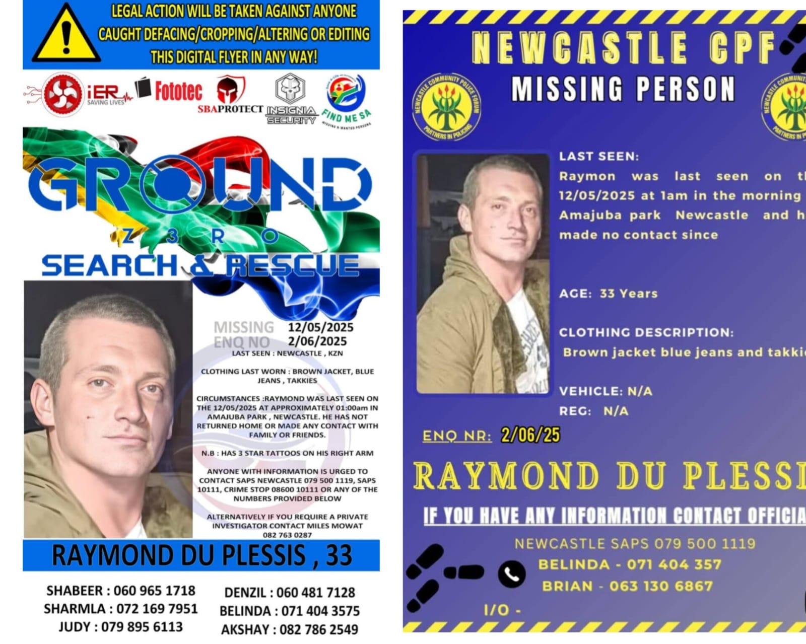 Authorities locate missing Raymond in Eswatini