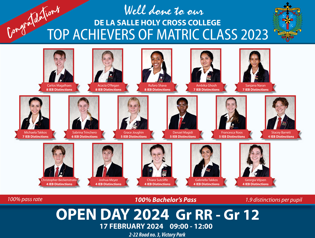 De La Salle Holy Cross College 2023 Randburg Sun