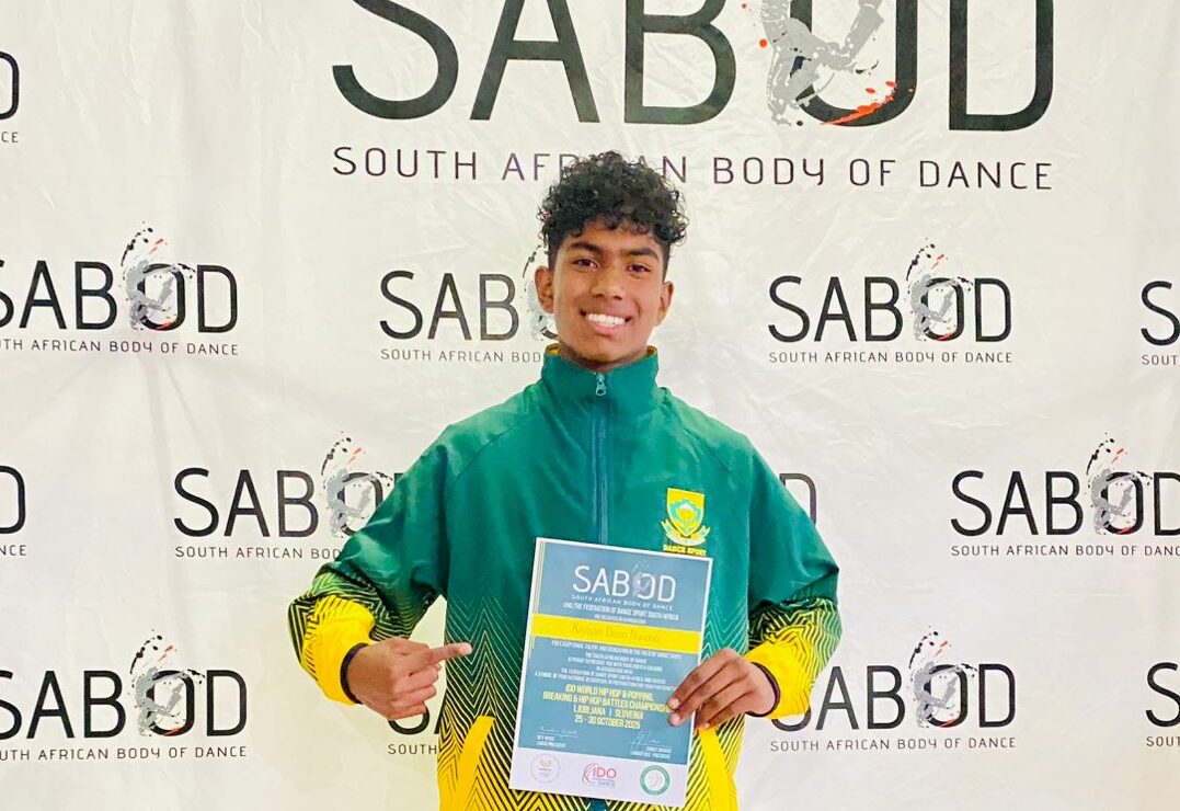 Blairgowrie dancer represents SA with pride at IDO World Hip Hop & Popping Championships in Slovenia