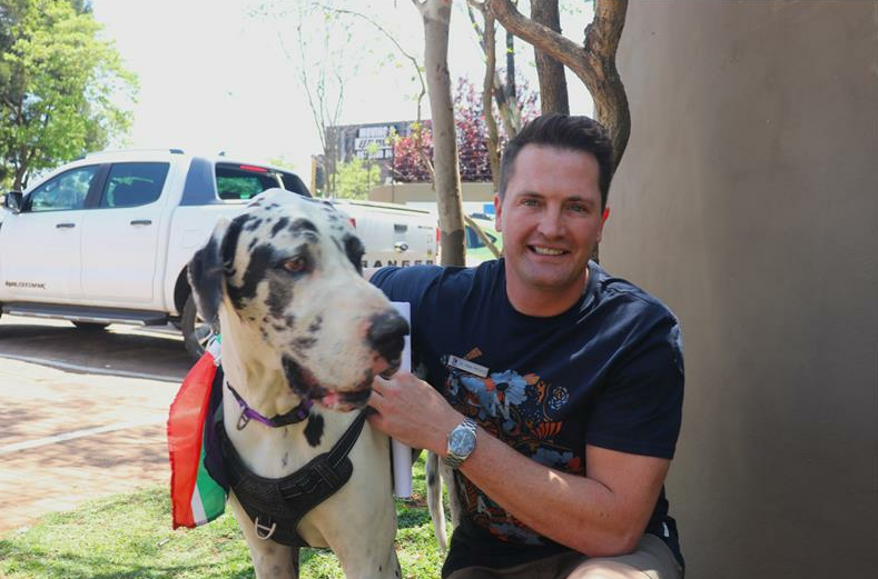 Dog lovers paint Pretoria purple 5 Screenshot2023 10 18074 e1696315947404
