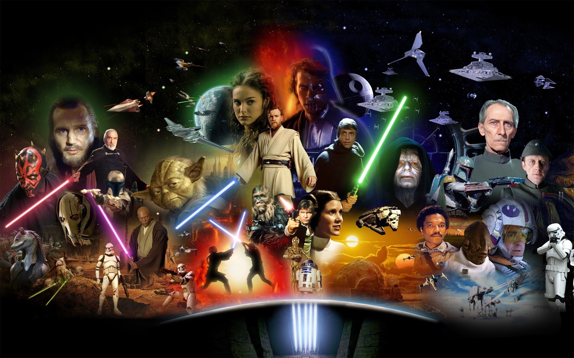 Star wars - four decades of out of this world action