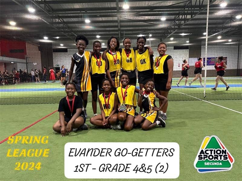 Juniors shoot for hoops in Action Sports Spring League netball finals ...