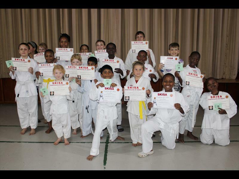 Junior karateka earn yellow belts South Coast Herald