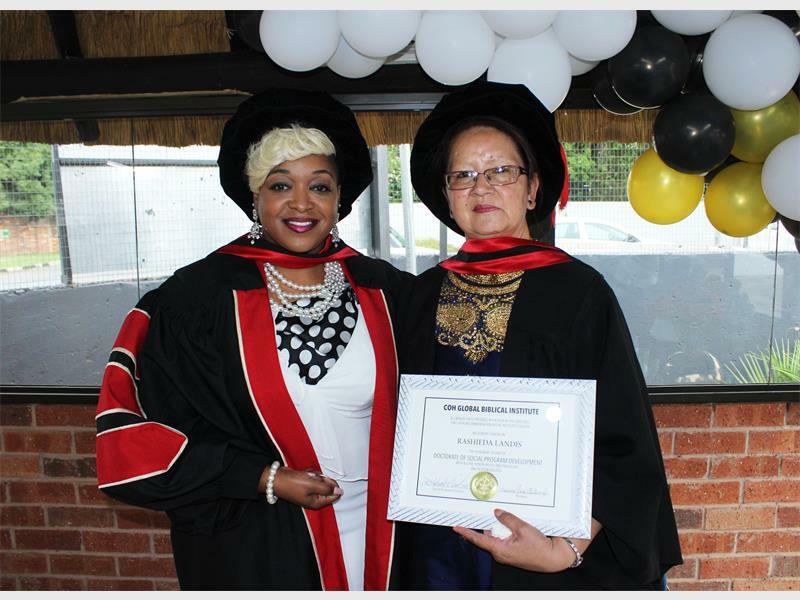 WATCH Councilor Rashieda Landis is a honourary doctor Southern Courier