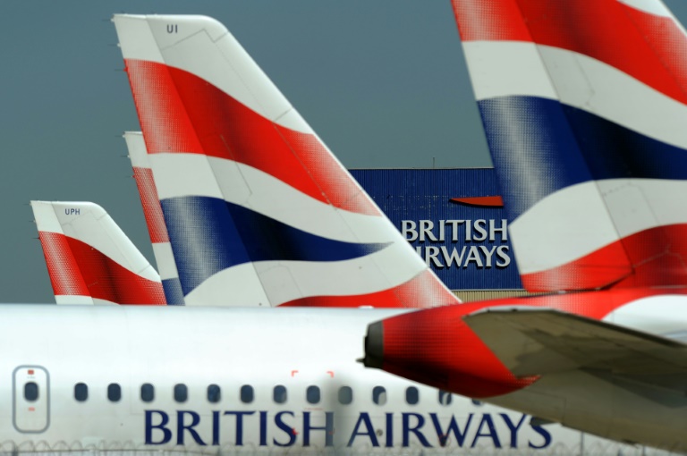 AFP/File / Adrian Dennis<br />A British Airways jet caught fire on the runway at McCarran International Airport in Las Vegas, forcing the evacuation of the passengers on board