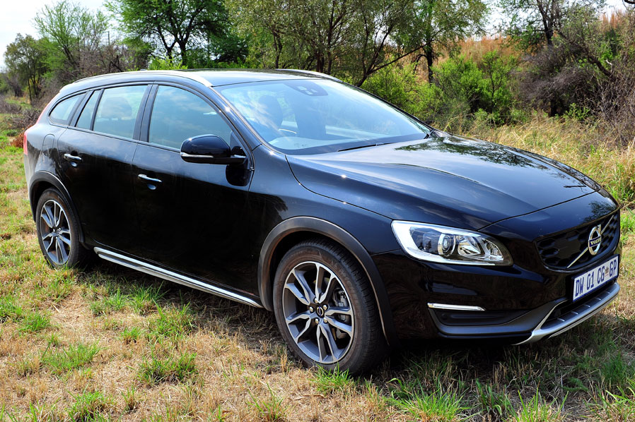 The new Volvo V60 shows off on the roads near Marakele National Park. Picture: Supplied