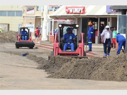 Cleaning operation at the Durban beach. Picture: Berea Mail