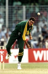 Hansie Cronje tasted immediate success as skipper in the first edition of the tournament. Photo: Stu Forster /Allsport.