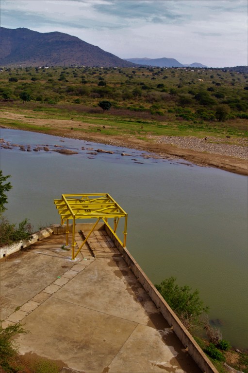 The low-lift pumps in the uThukela River at Middledrift Picture: Larry Bentley