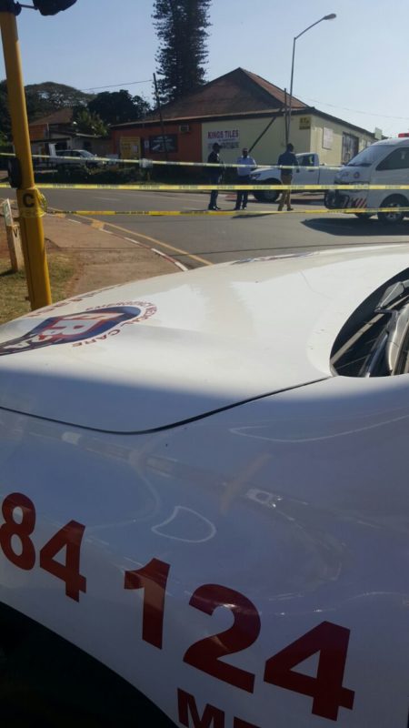 The crime scene. Picture: ER24