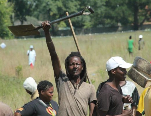 Dann Road squatters take a stand.