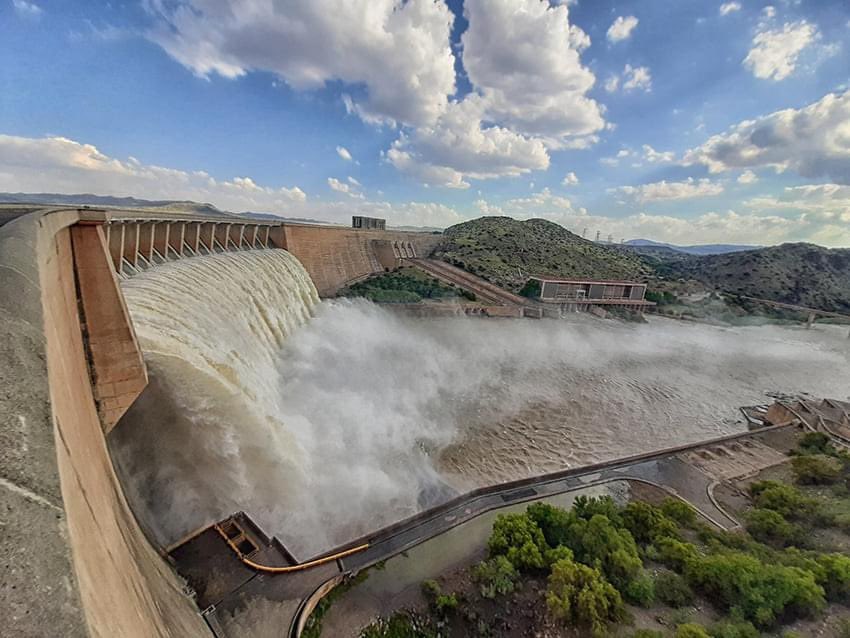 IN PICS Gariep and Van der Kloof dams overflowing The Citizen