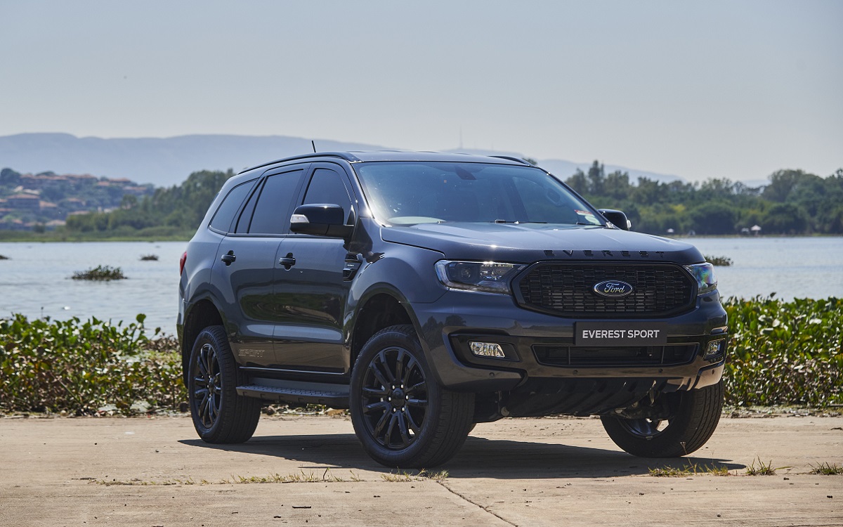 Black suited Ford Everest Sport makes landfall The Citizen