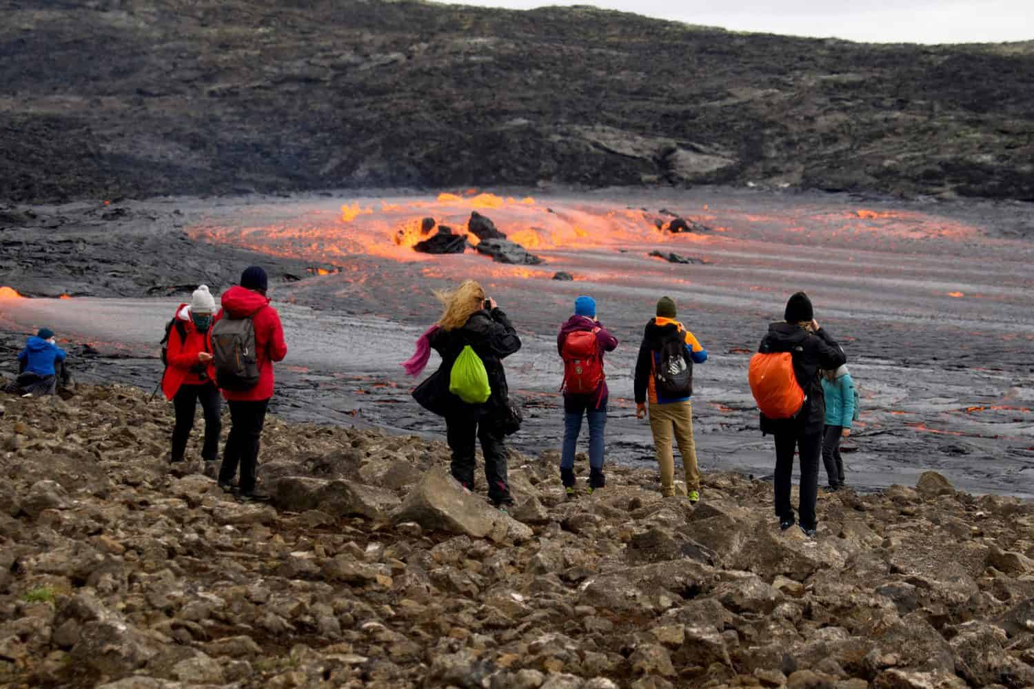 Iceland volcano still erupting after six months