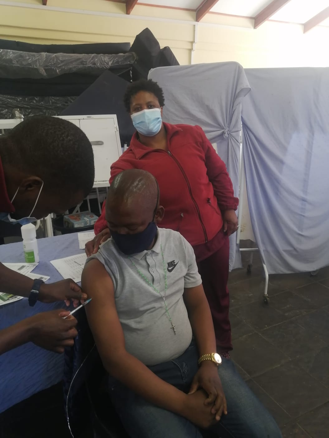 Traditional leaders and pastors push for people to get their Covid vaccine