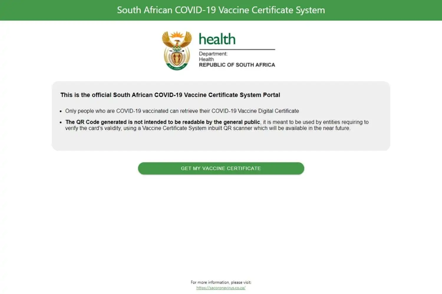 vaccine certificate passport