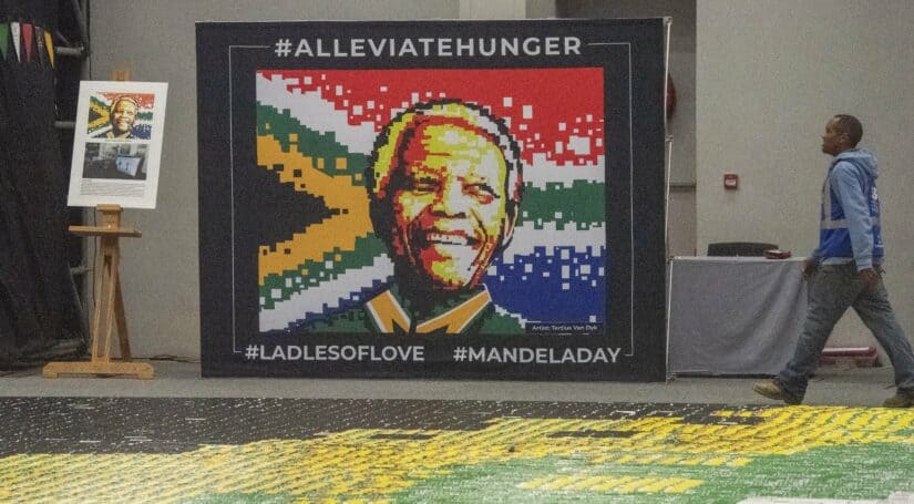 In pictures: South Africans come together to help out on Mandela Day