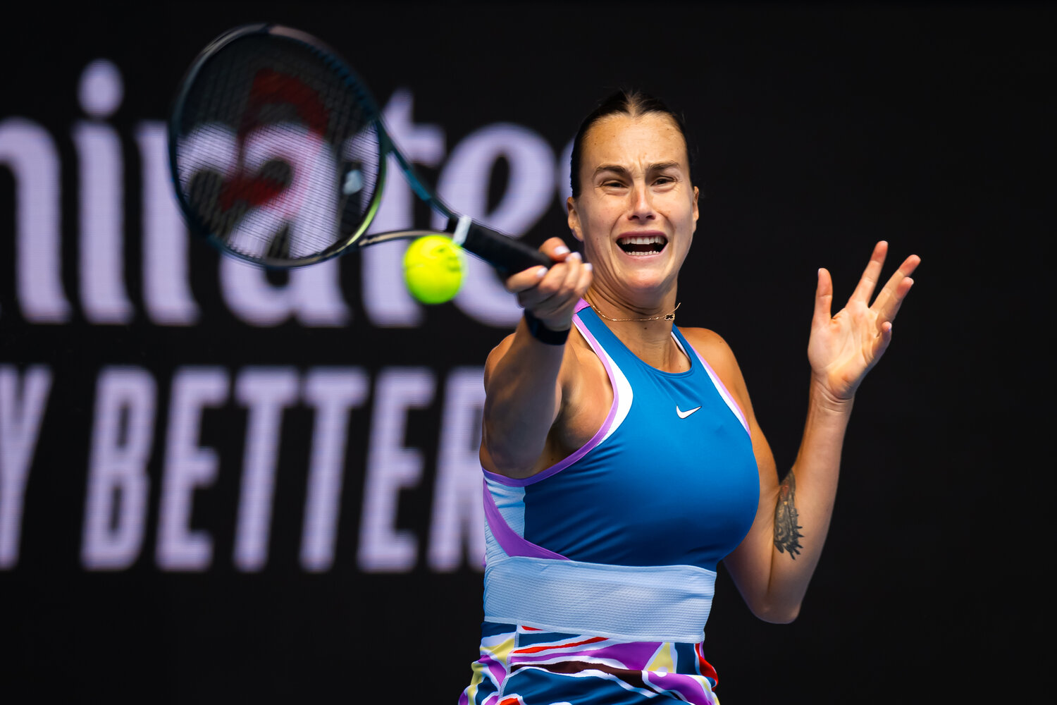 Sabalenka storms into last-16 Melburne showdown with Bencic