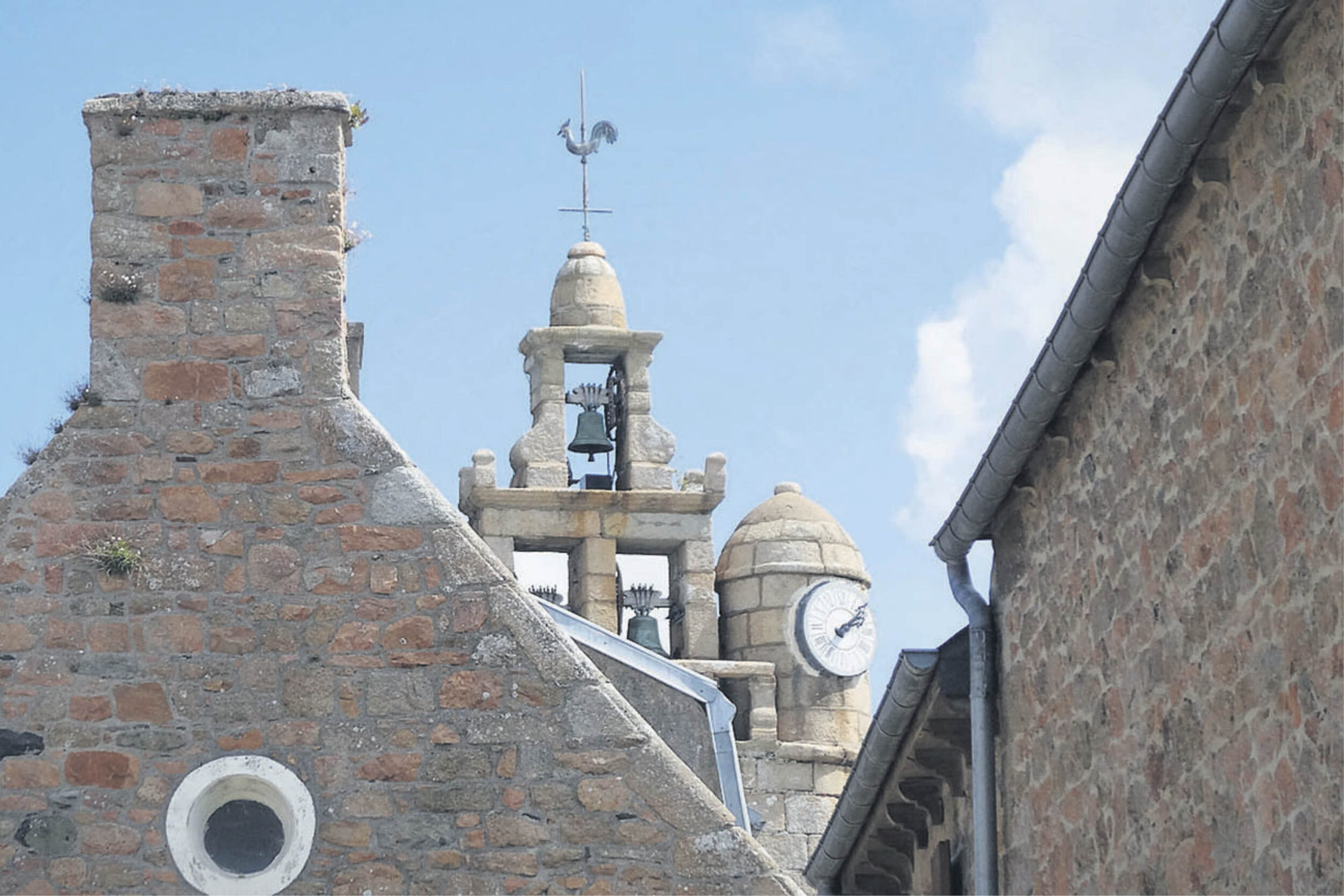The bell tower and Clock Brittany in Brehat. Picture: iStock