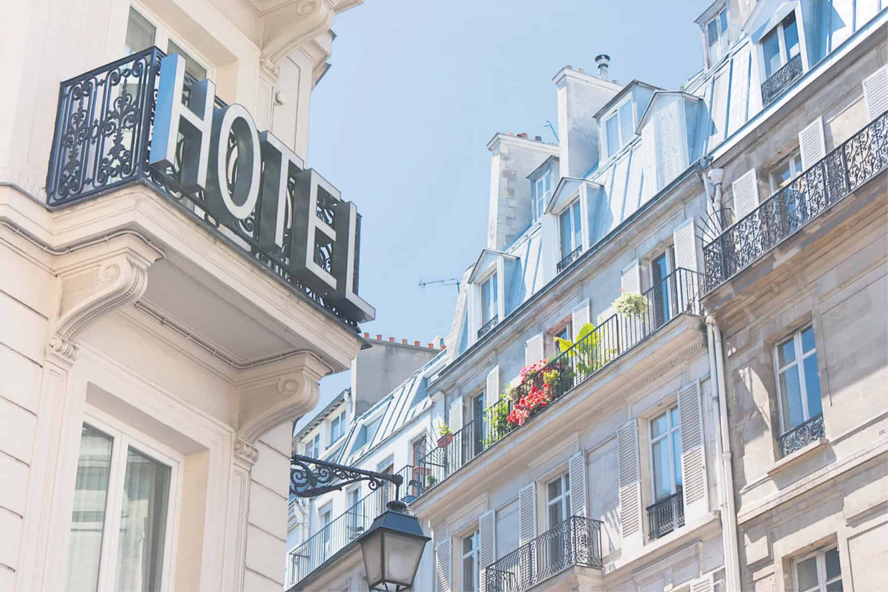 CHARM. View of an hotel and buildings with typical Parisian architecture. Picture: AFP