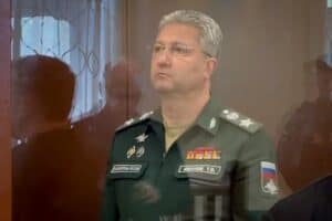 Russian deputy defence minister held over bribery accusations