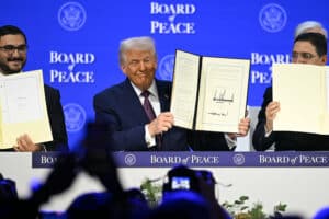 Trump launches ‘Board of Peace’ with billion-dollar buy-in at Davos